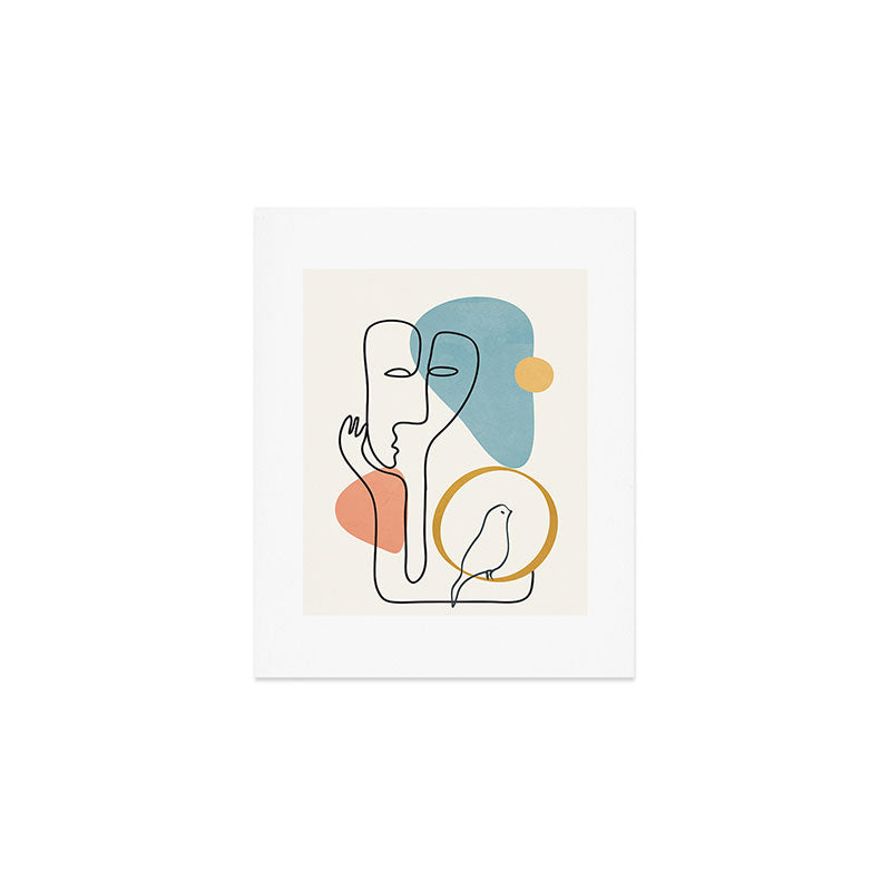 Abstract Faces 32 Art Print Gallery Image 1