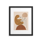 Abstract Faces 4  Framed Art Print Gallery Image 5