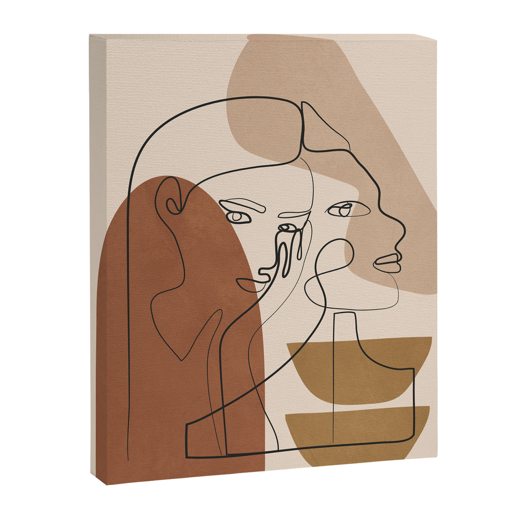 Abstract Faces 5  Canvas Print Gallery Image 6