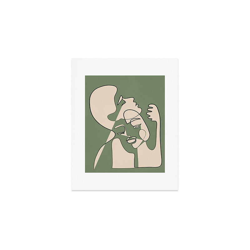 Abstract Faces 7 Art Print Gallery Image 1