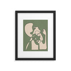 Abstract Faces 7 Framed Art Print Gallery Image 5