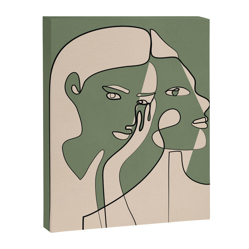 Abstract Faces 8 Canvas Print Gallery Image 6