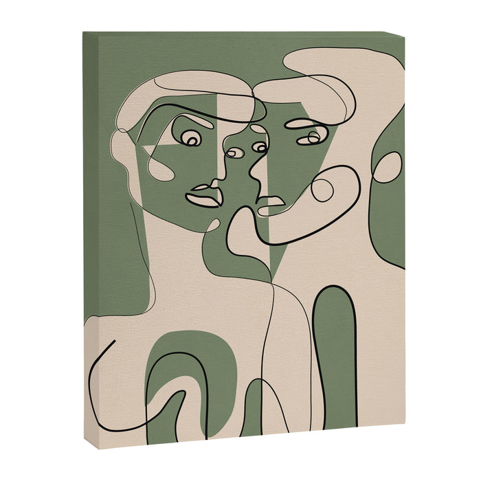 Abstract Faces 9 Canvas Print Gallery Image 1