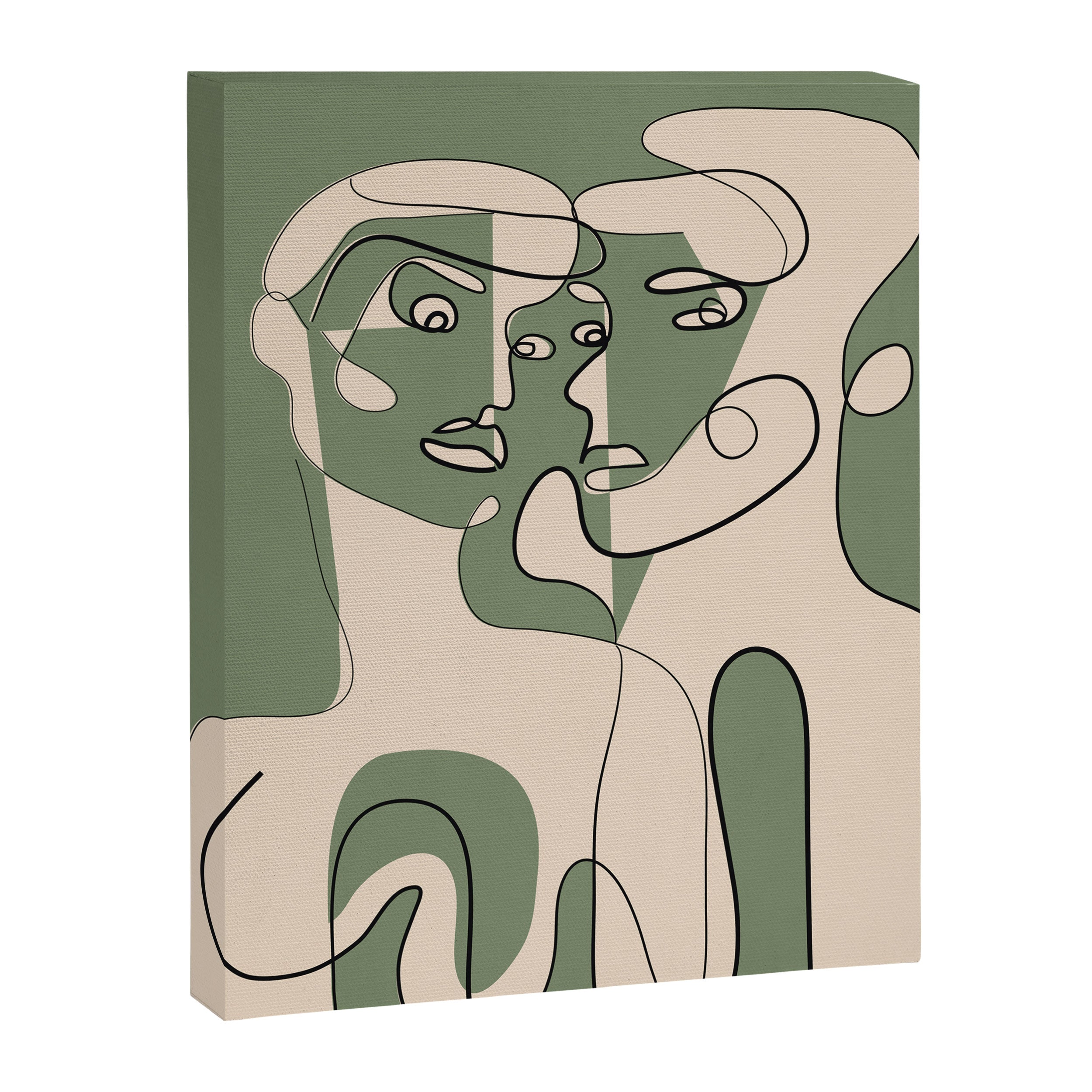 Abstract Faces 9 Canvas Print Gallery Image 6