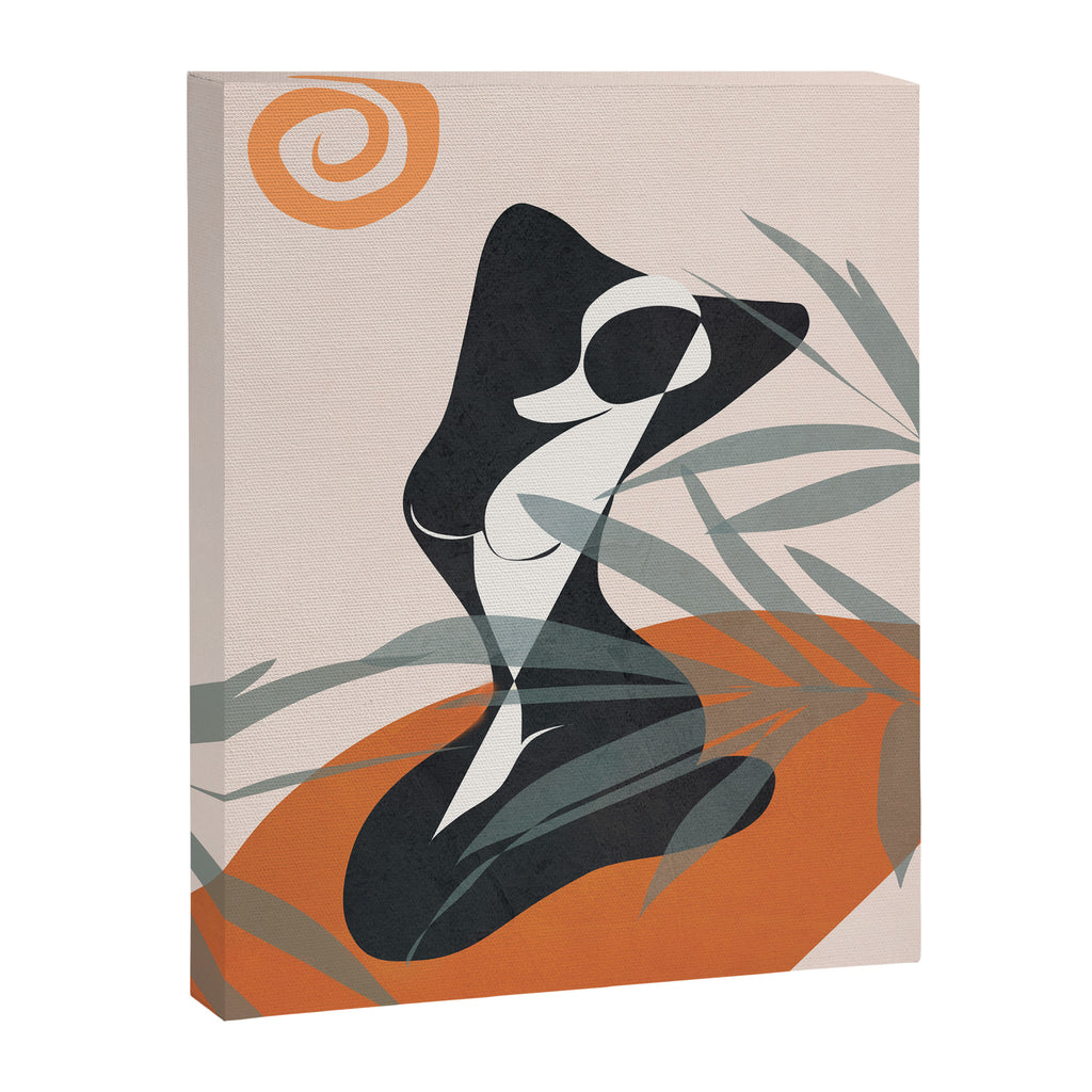 Abstract Female Figure 21 Canvas Print Gallery Image 6