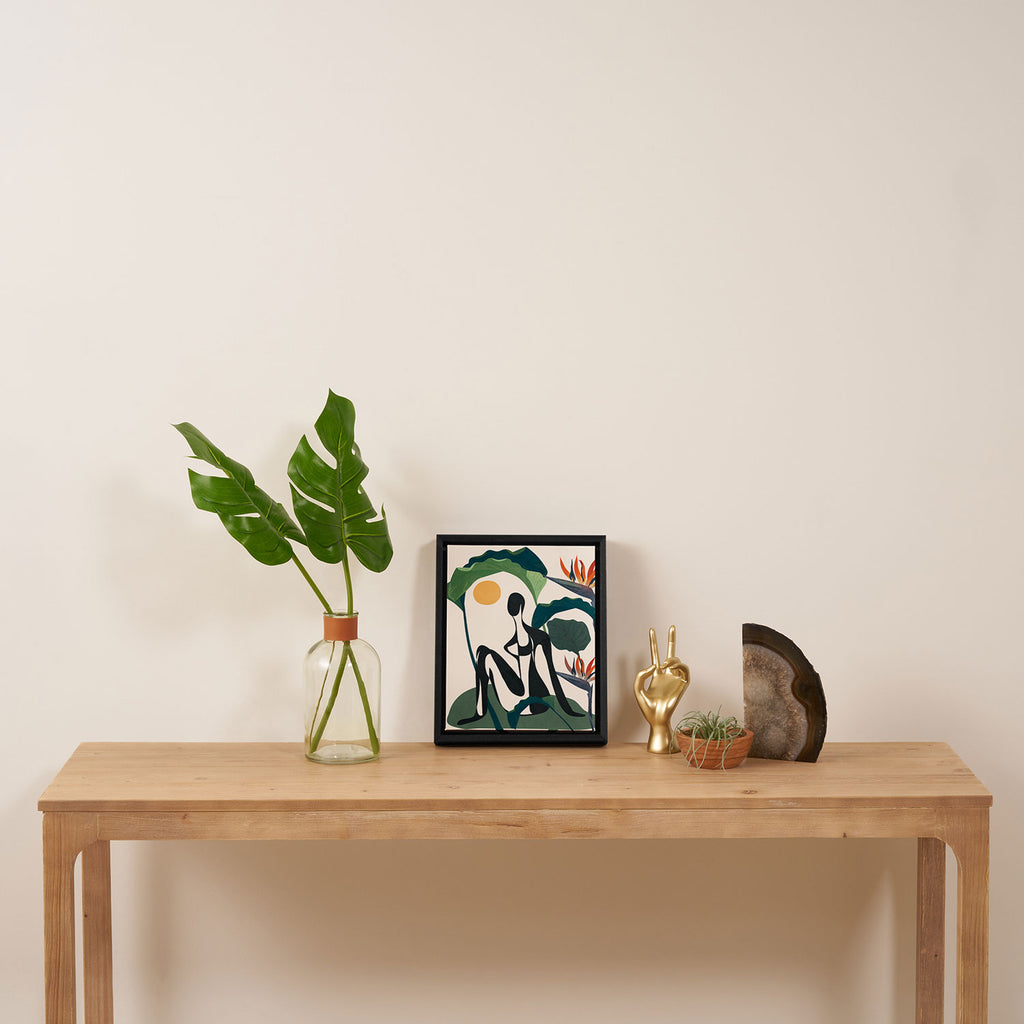 Abstract Female Figure 21 Framed Canvas Print Gallery Image 4