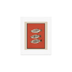 Abstract Fish Study I Art Print Gallery Image 1