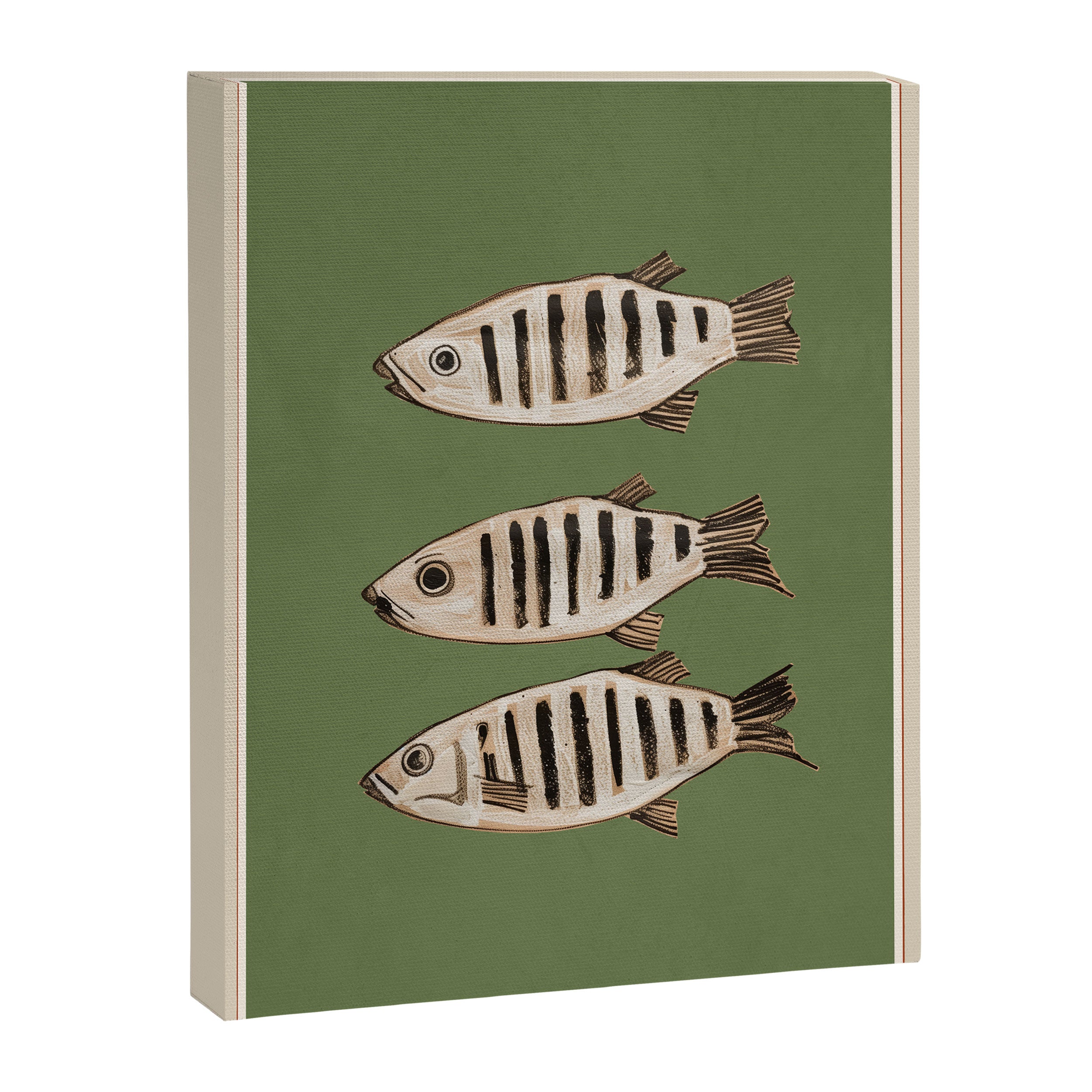 Abstract Fish Study II Canvas Print Gallery Image 6