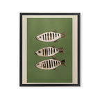 Abstract Fish Study II Framed Canvas Print Gallery Image 6