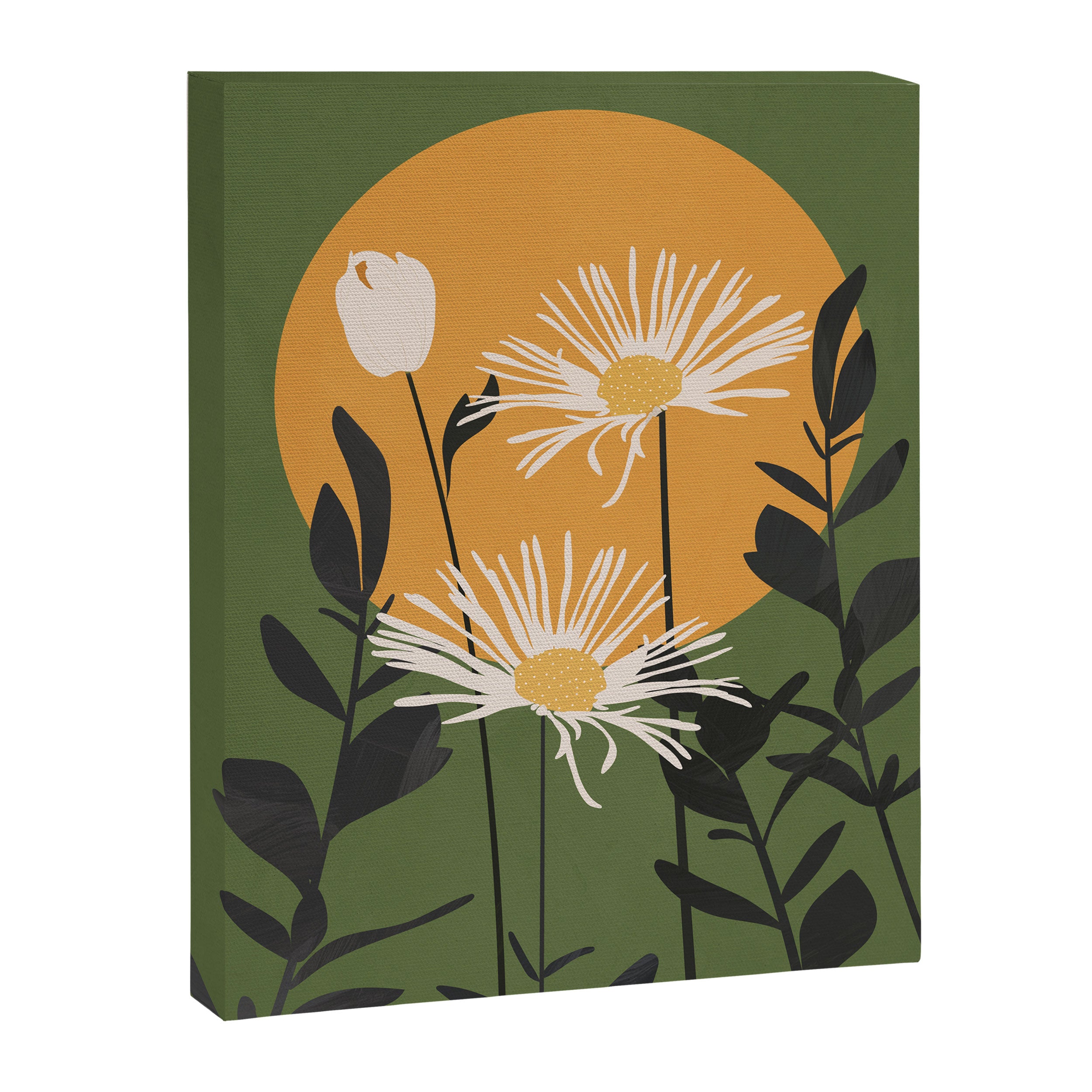Abstract Florals 3 Canvas Print Gallery Image 6