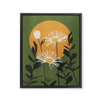 Abstract Florals 3 Framed Canvas Print Gallery Image 6