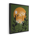 Abstract Florals 3 Framed Canvas Print Gallery Image 2