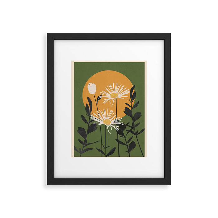 Abstract Florals 3 Framed Art Print Gallery Image 1