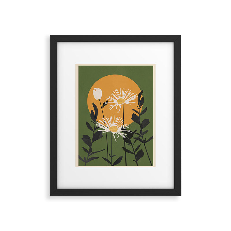 Abstract Florals 3 Framed Art Print Gallery Image 5