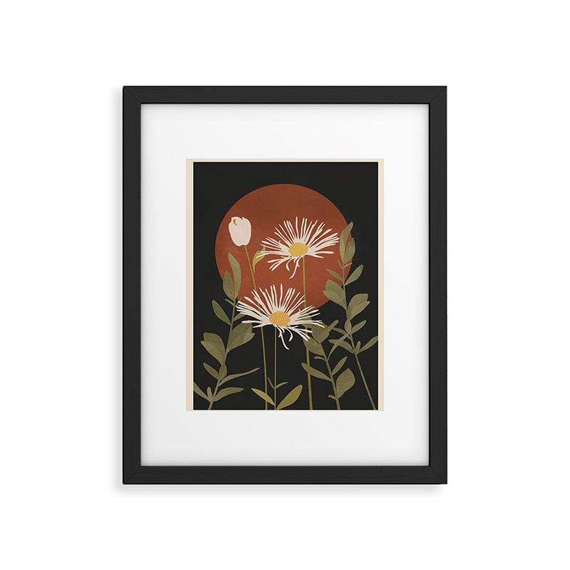 Abstract Florals 4 Framed Art Print Gallery Image 5