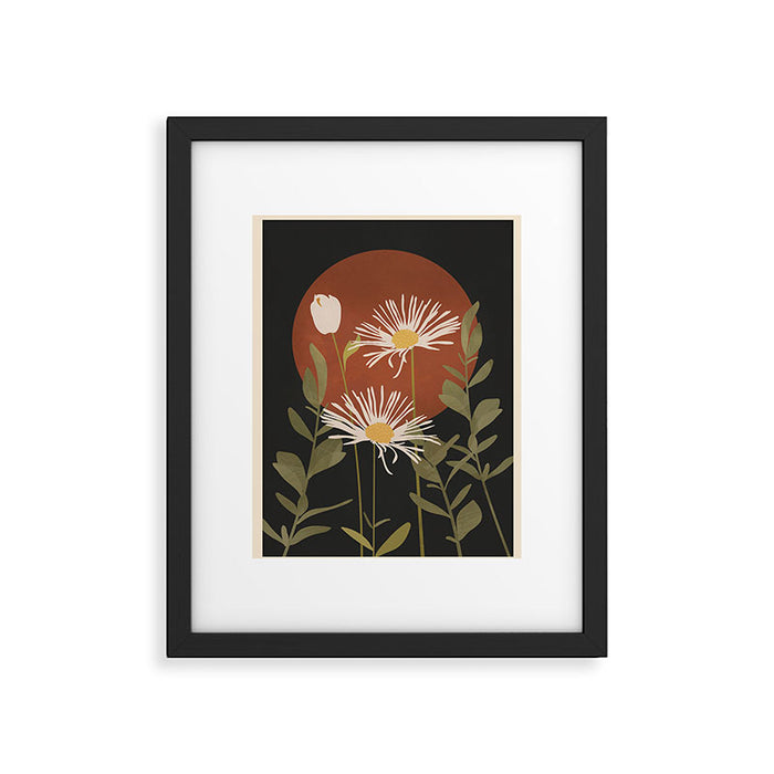 Abstract Florals 4 Framed Art Print Gallery Image 1