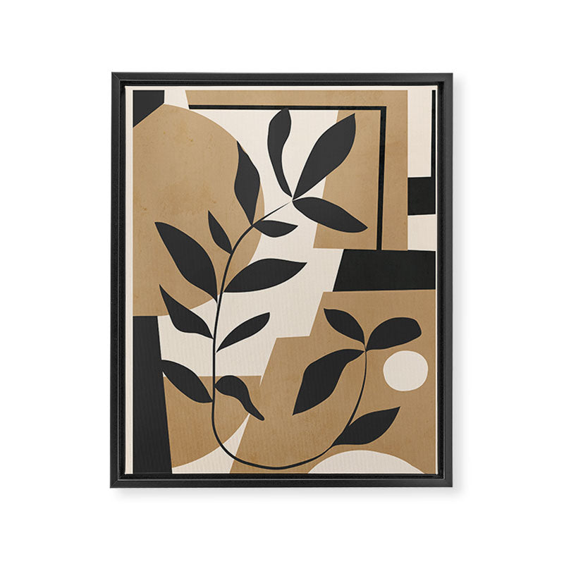 Abstract Foliage 1 Framed Canvas Print Gallery Image 6
