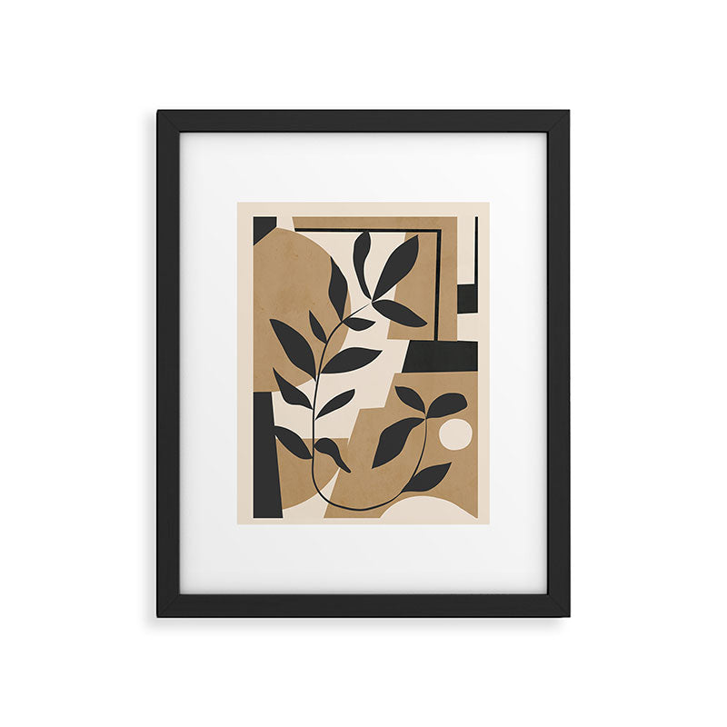 Abstract Foliage 1 Framed Art Print Gallery Image 5