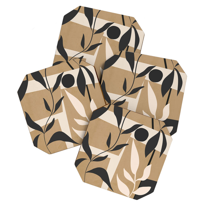 Abstract Foliage 2 Coaster Gallery Image 1