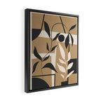 Abstract Foliage 2 Framed Canvas Print Gallery Image 2