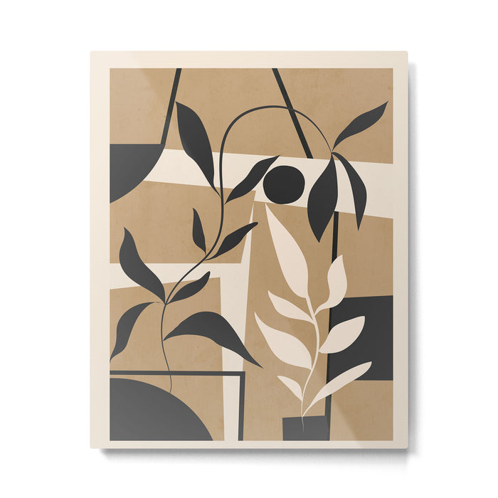 Abstract Foliage 2 Metal Print Gallery Image 1