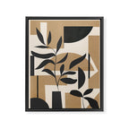 Abstract Foliage 3 Framed Canvas Print Gallery Image 6