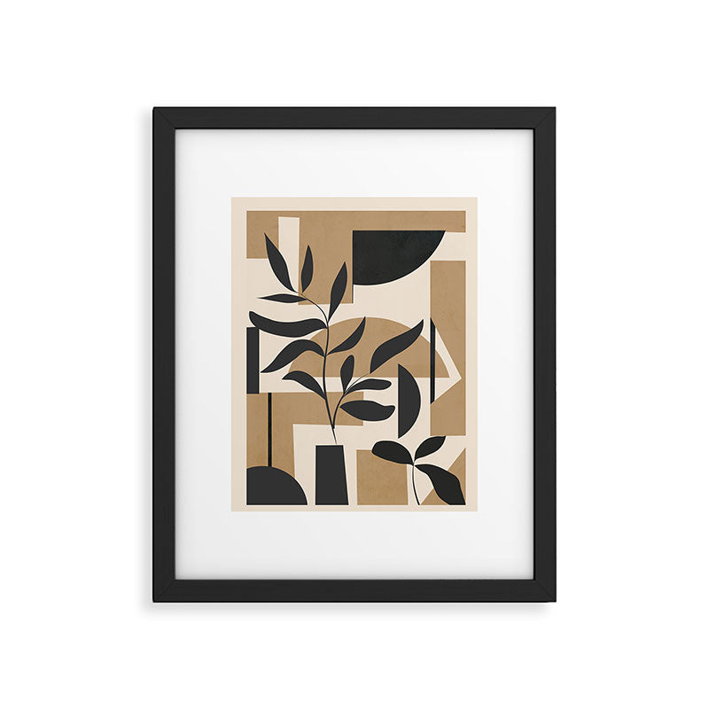 Abstract Foliage 3 Framed Art Print Gallery Image 5