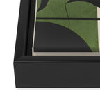 Abstract Foliage 4 Framed Canvas Print Gallery Image 3