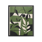 Abstract Foliage 4 Framed Canvas Print Gallery Image 6