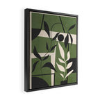 Abstract Foliage 4 Framed Canvas Print Gallery Image 2
