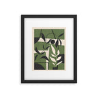 Abstract Foliage 4 Framed Art Print Gallery Image 5