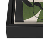 Abstract Foliage 5 Framed Canvas Print Gallery Image 3