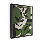 Abstract Foliage 5 Framed Canvas Print Gallery Image 2