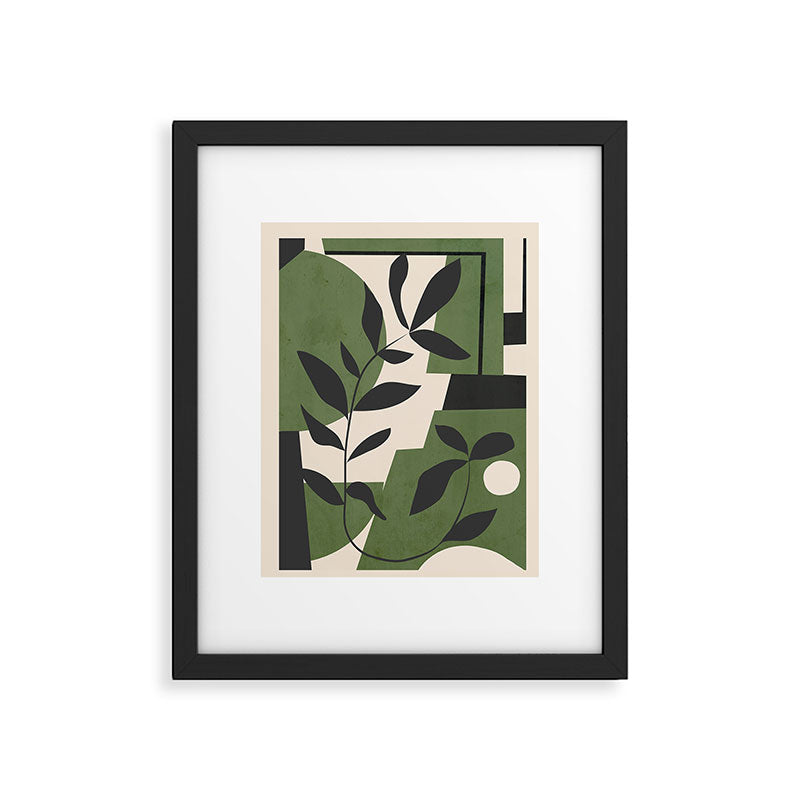 Abstract Foliage 5 Framed Art Print Gallery Image 5