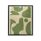 Abstract Forms 02 Framed Canvas Print Gallery Image 6