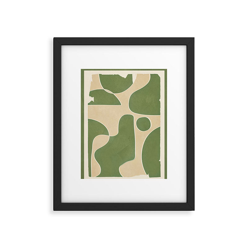 Abstract Forms 02 Framed Art Print Gallery Image 5