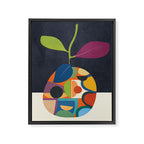 Abstract fruit shapes 01 Framed Canvas Print Gallery Image 8