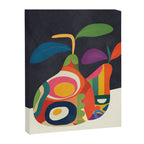 Abstract fruit shapes 02 Canvas Print Gallery Image 8