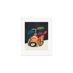 Abstract fruit shapes 02 Art Print Gallery Image 1