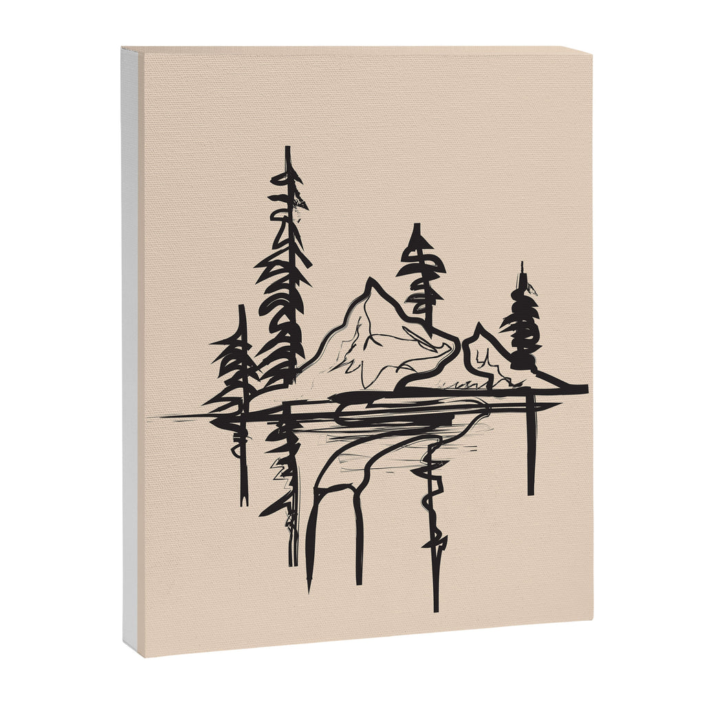 Abstract Landscape II Canvas Print Gallery Image 6