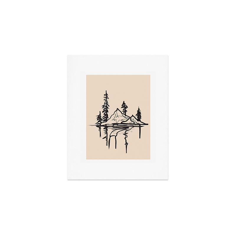 Abstract Landscape II Art Print Gallery Image 1