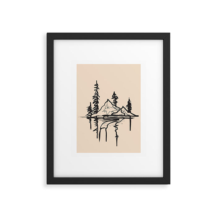 Abstract Landscape II Framed Art Print Gallery Image 1
