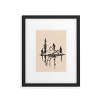 Abstract Landscape II Framed Art Print Gallery Image 5