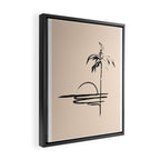 Abstract Landscape Framed Canvas Print Gallery Image 2