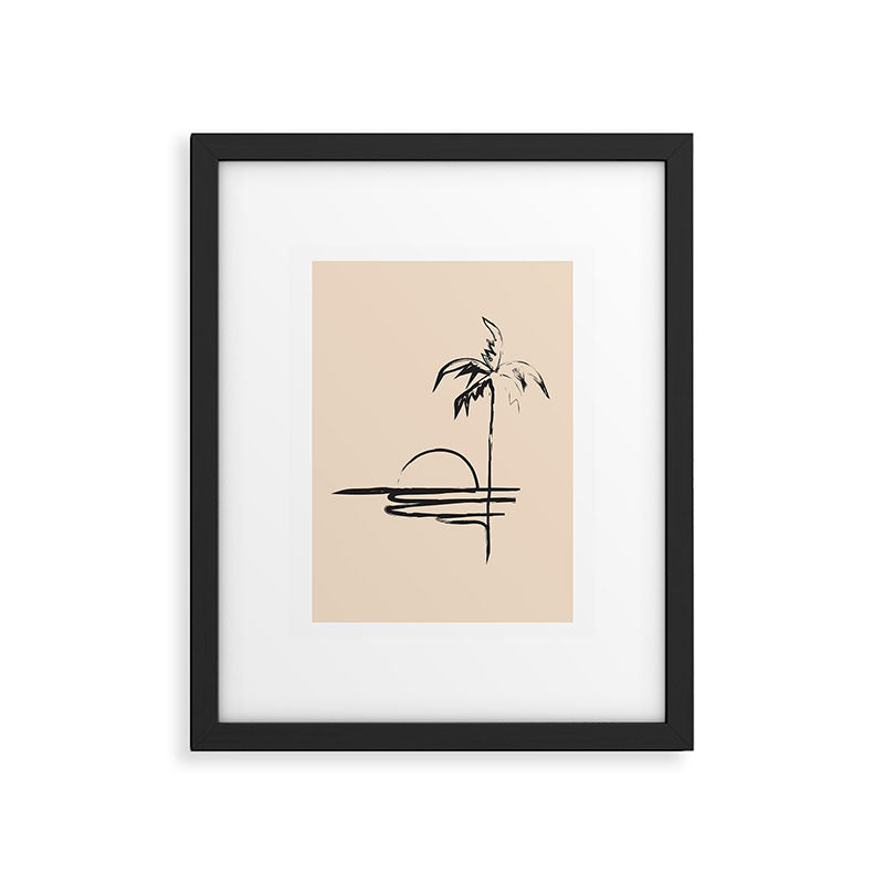 Abstract Landscape Framed Art Print Gallery Image 5