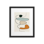 Abstract Line 14 Framed Art Print Gallery Image 6