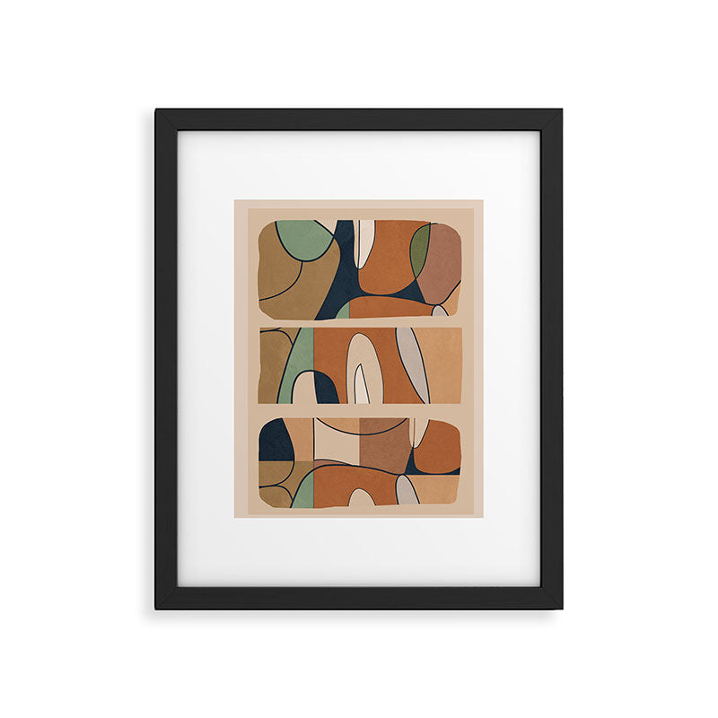 Abstract Line 25 Framed Art Print Gallery Image 5