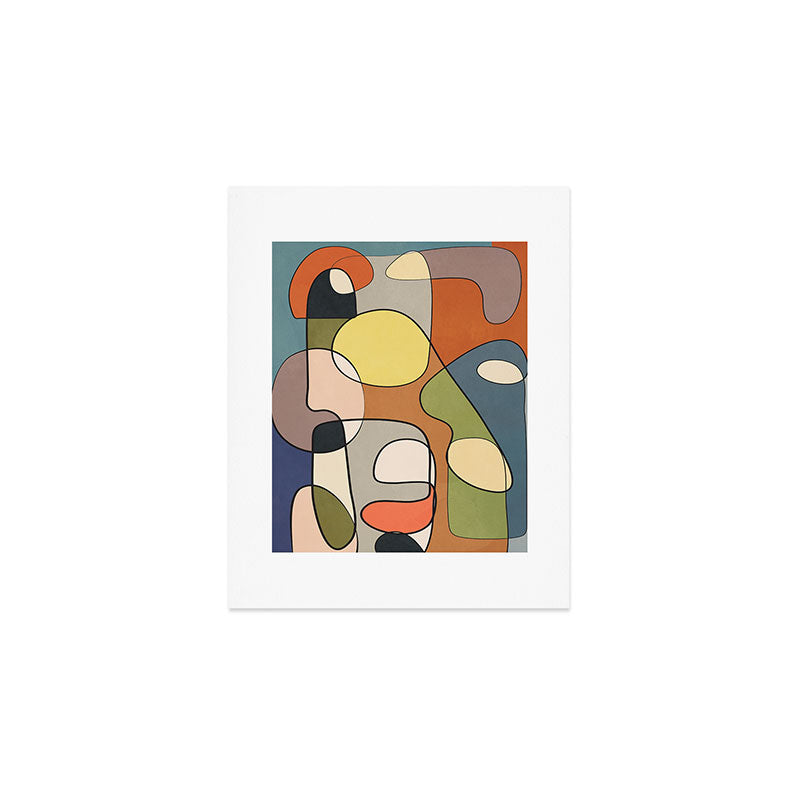 Abstract Line Art 08 Art Print Gallery Image 1