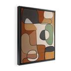 Abstract Line Art 10 Framed Canvas Print Gallery Image 2
