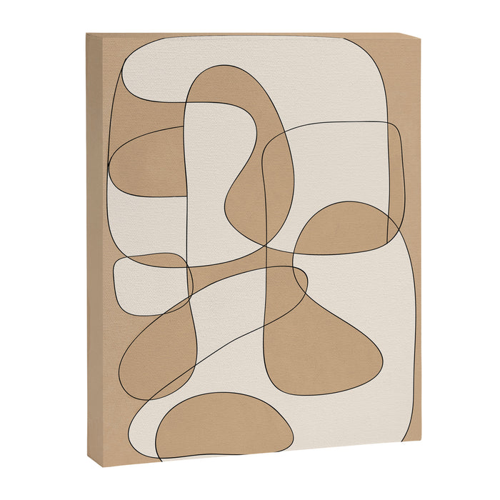 Abstract line art 25 Canvas Print Gallery Image 1